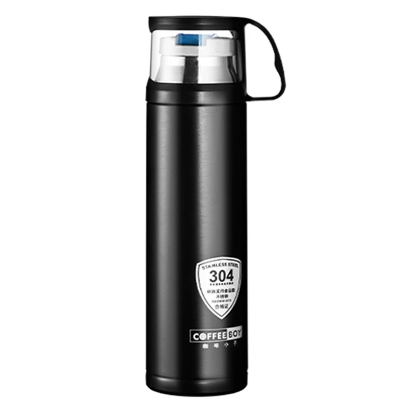 Coffee Boy Portable 500Ml Thermo Bottle Vacuum Flask For Tea 304 Stainless Steel Thermo Mug Thermoses Thermo Cup