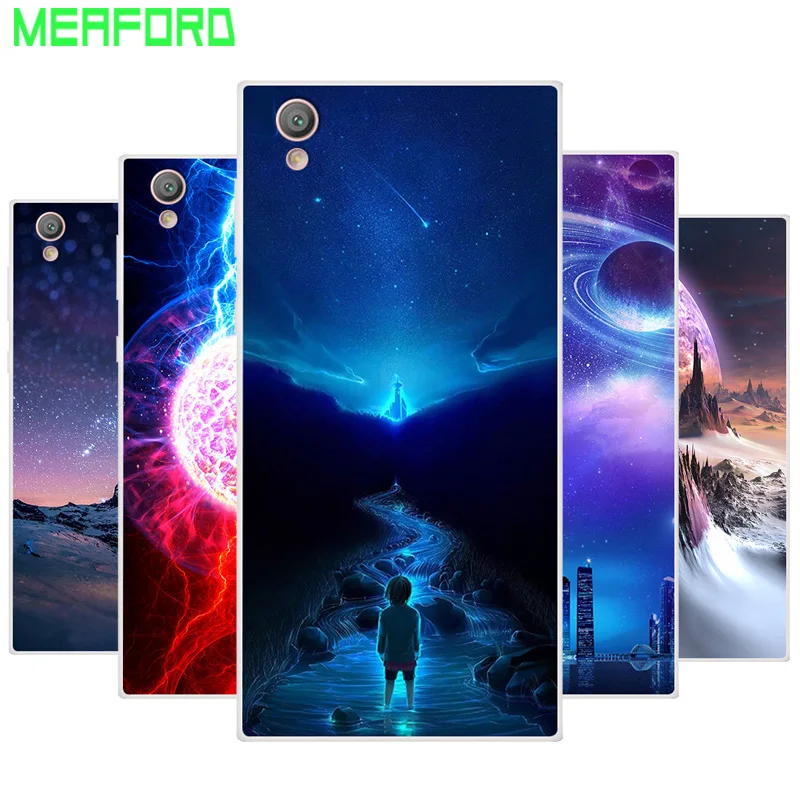 

Silicone Case For Sony Xperia L1 Capa Soft Art Print Back Cover For Sony Xperia L1 Dual G3312 G3311 Clear bumper Phone Case