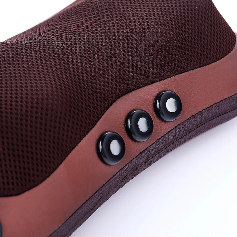 Дешево 328 распродажа, массажная подушка шиацу, инфракрасная нагревательная подушка для шеи, плеч, спины, тела, массажер, устройство для шейного отде...