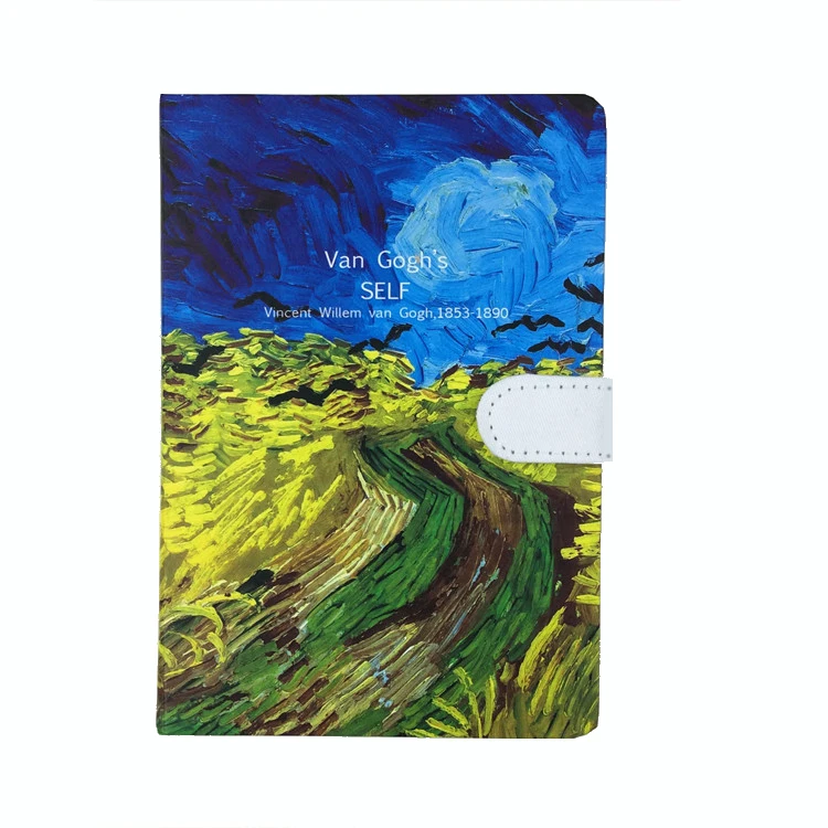 Блокнот с твердой обложкой 32K Magnatic Lined Vincent color Van Gogh Journal