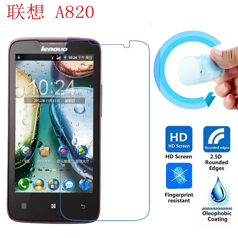 Lenovo A820 Экран Защитную Пленку 2.5D Ультратонкий HD Прозрачный Мягкий Матовый