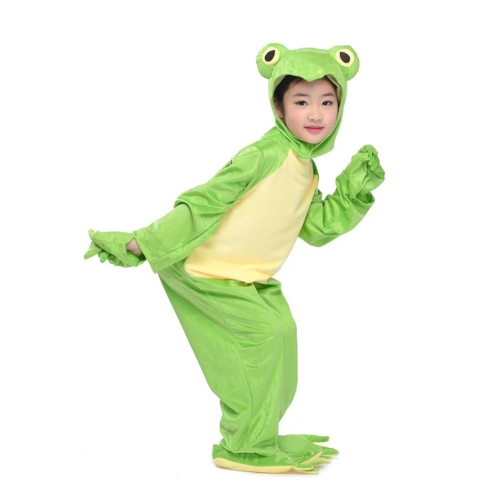 Toddlers Boys Girls Baby Frog Fancy Dress Costume Unisex Romper Animal Cosplay
