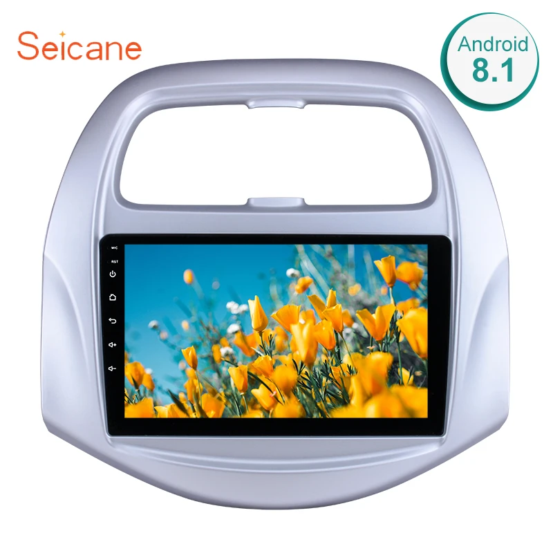 Автомобильный мультимедийный проигрыватель Seicane Android 8 1 9 дюймов GPS навигация для