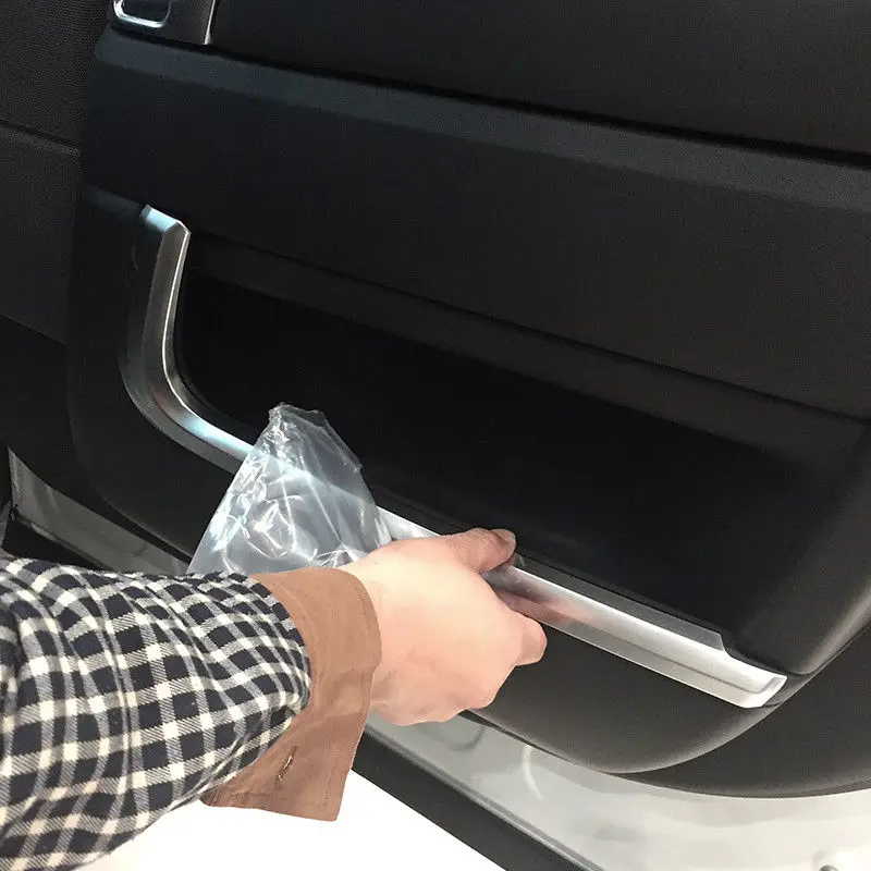ABS хром автомобиля интерьер боковой двери литья планки для Range Rover Sport Автомобиль Стайлинг 4 шт./компл
