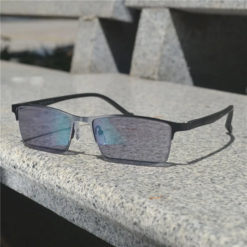 Новые прогрессивные многофокусные фотохромные очки для чтения гибкие квадратные высококачественные очки для чтения FML