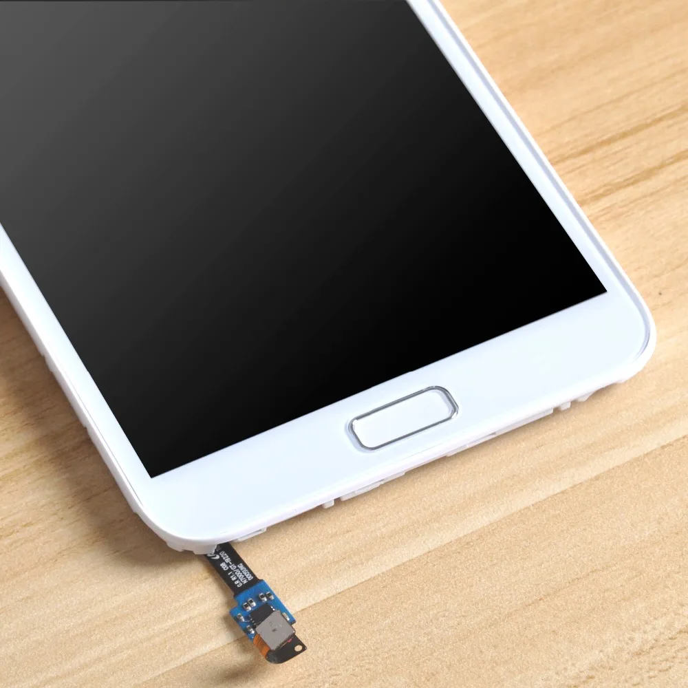 Cena Sinbeda super amoled do wyświetlacza SAMSUNG GALAXY Note i9220 N7000 montaż digitizera ekranu dotykowego z ramką + przycisk Home