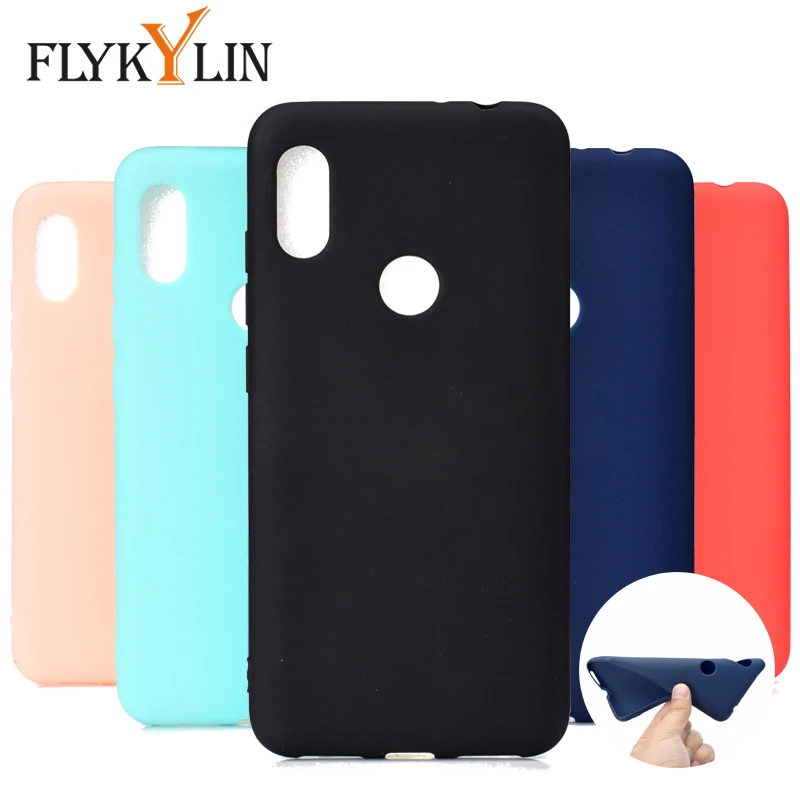 

FLYKYLIN Candy Color Silicone Case For Huawei Y5 Y6 Pro 2019 Y3 Y5 2017 Y9 Y6 Prime 2018 Phone Cover on Soft TPU Matte Coque NEW
