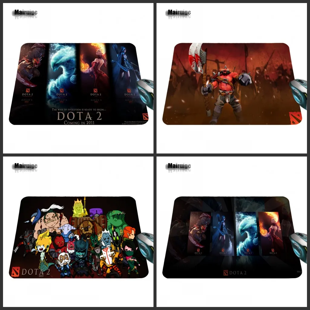 

Mairuige New Arrival DoTA 2 Gaming Antiskid Rectangle Game Mouse Pad Size for 220mm X 180mm X 2mm Y 250mm X 290mm X 2mm