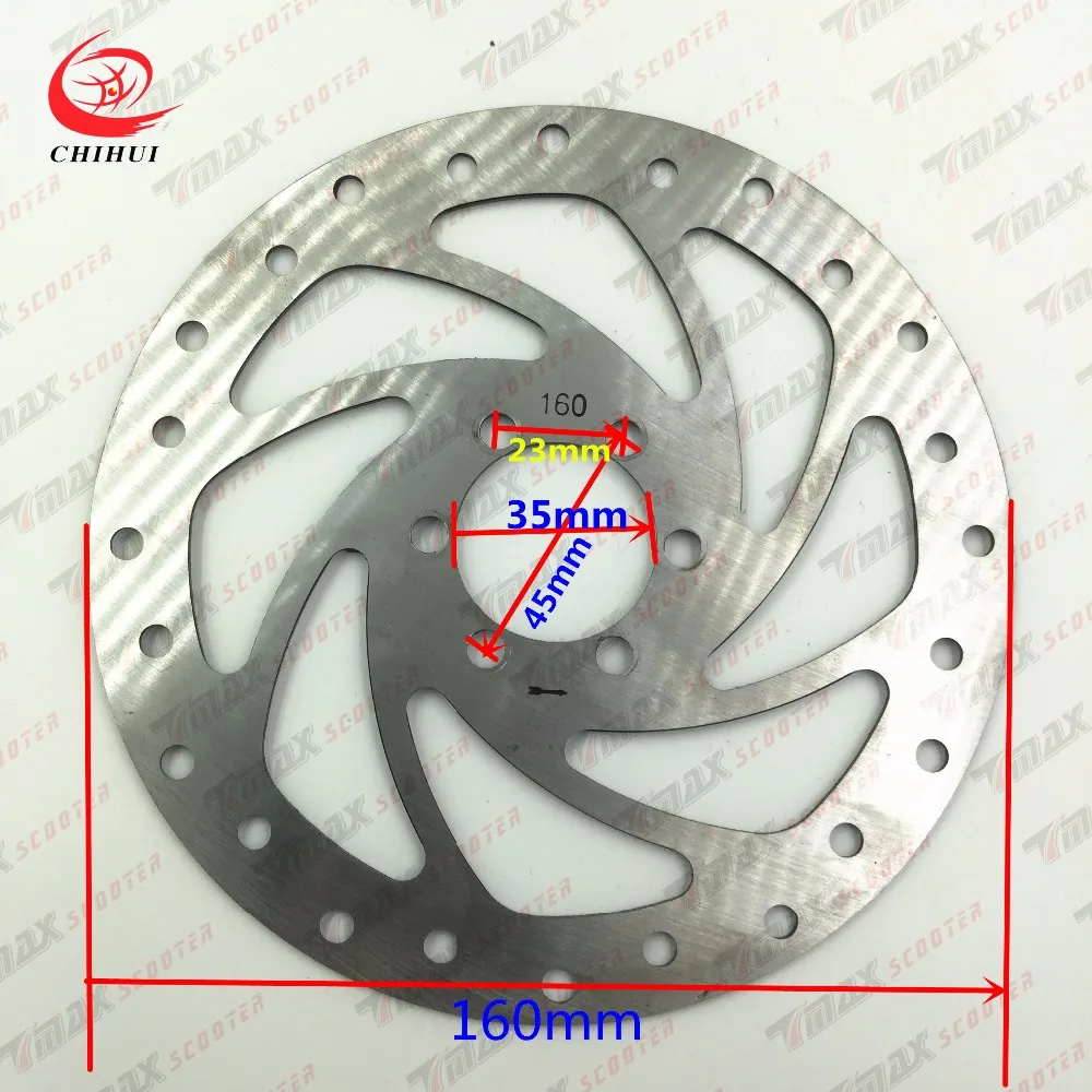 Electric Scooter Brake Disc 160mm(OD) Electric Bike Disc Brake Rator