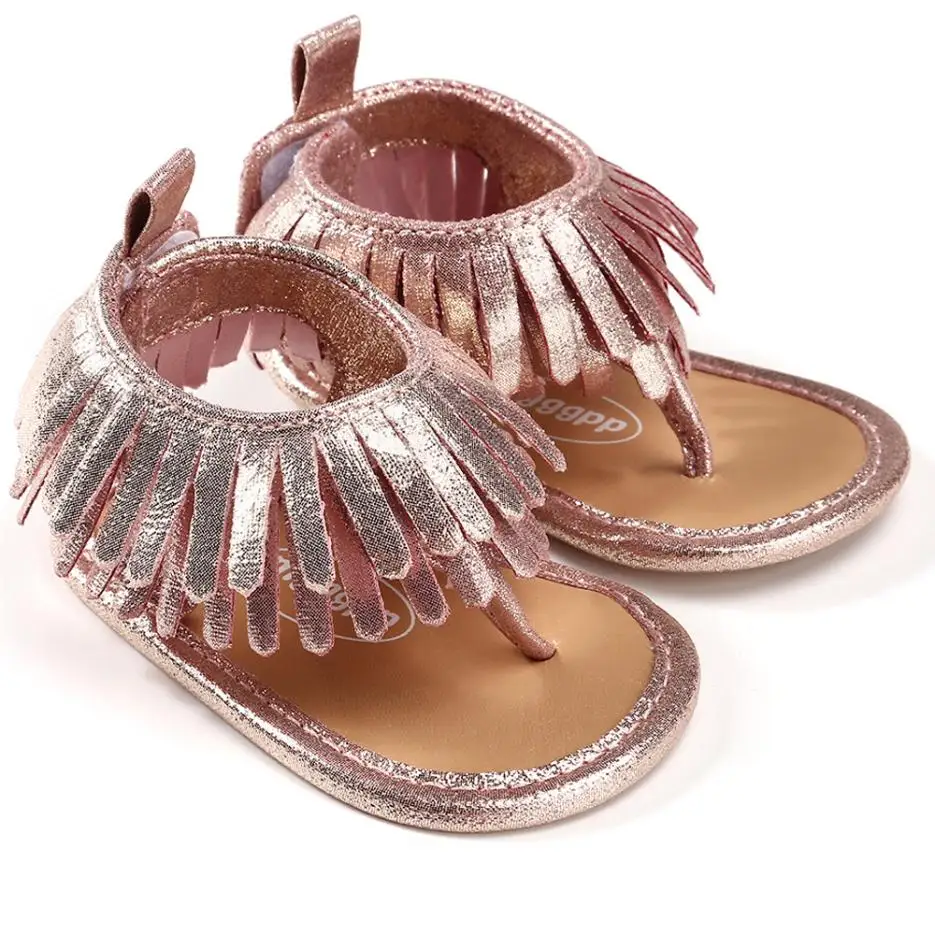 Одежда для малышей для девочек детская одежда повседневная обувь с кисточками новорожденных мягкая подошва против скольжения
