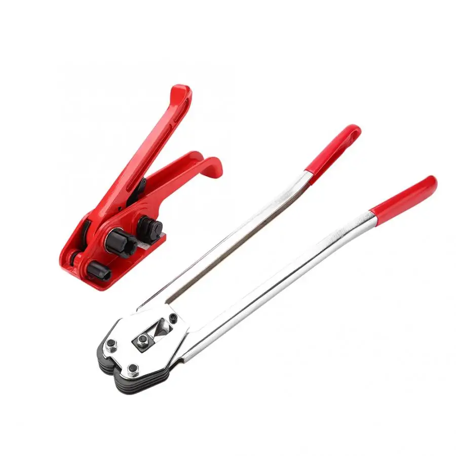 

Manual PP/PET Plastic Strap Tensioner & Sealer Hand Strapping Sealer Sealing Packing Tool Set