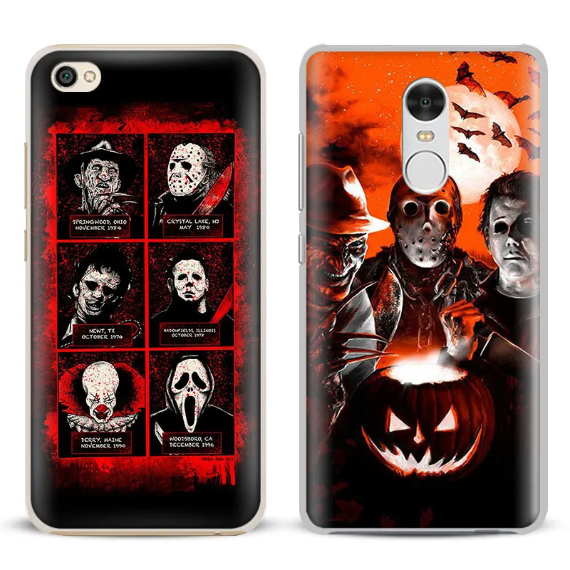 

Film movie Horror icon Coque Phone Case Shell Cover For Xiaomi Redmi Note 4 4X 5A 6 6A PRO Mi 8 5 5S PLUS Max A1 Note 2 3
