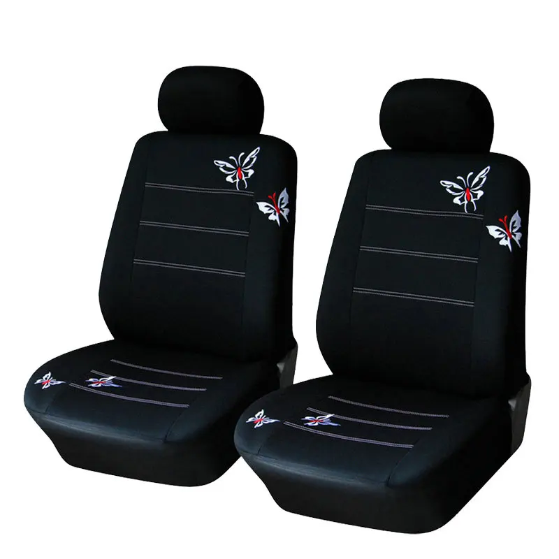 Universal Fit Most Vehicles Car Seat Covers Interior Embroidered Car