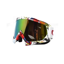 BJMOTO nuevo colorido Motocross gafas Vintage UV protección fuera de carretera MX gafas para motocicleta suciedad bicicleta gafas
