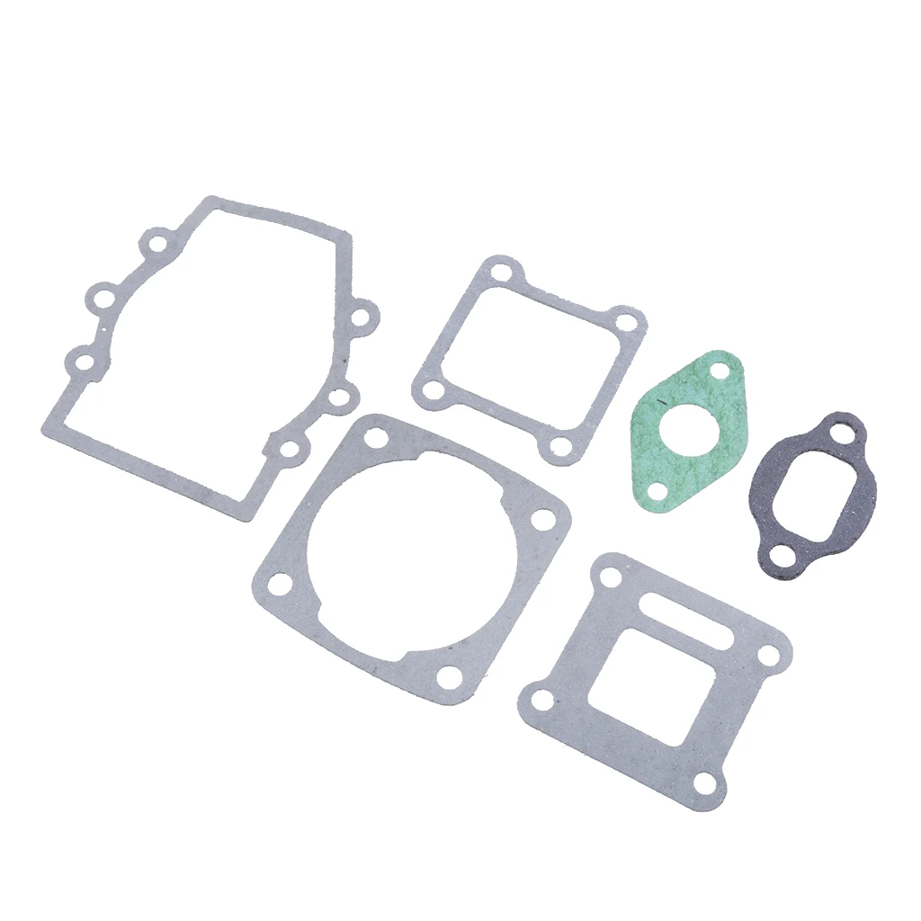 Engine Valve Gasket Set for 43cc 47cc 49cc Mini PIT Dirt Bike ATV with Cylinder Head Gasket Kit & Seal Valve Silver