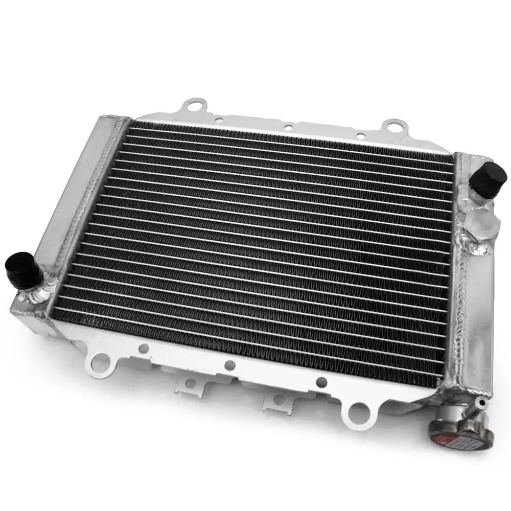 

BIKINGBOY ATV UTV Radiator Engine Cooling Water Cooler Radiator For Yamaha YFM 400 Kodiak 2WD 4WD YFM 400 F Grizzly 4x4 EPS