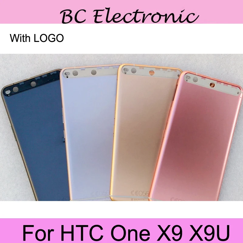 Original Metal Rear Housing Door For HTC One X9 X9U Back Battery Cover Case with Volume + Power Button Camera Lens Assembly | Мобильные