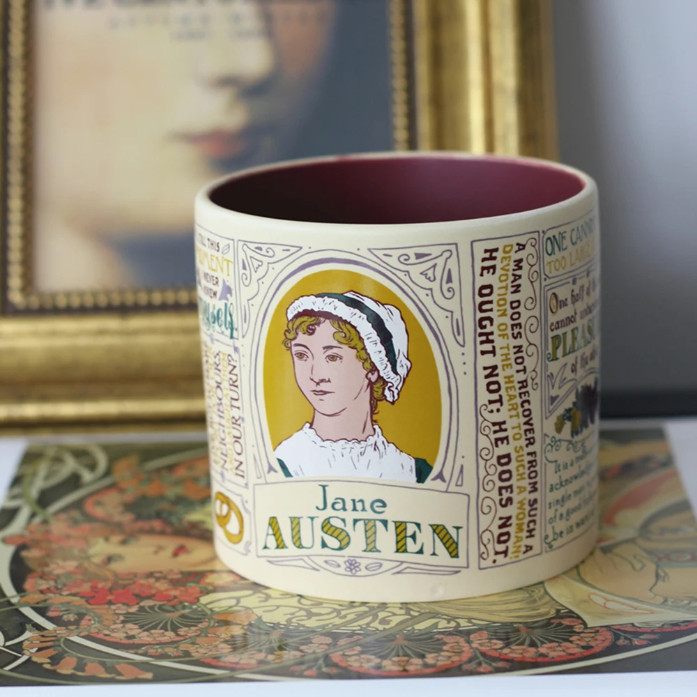 1 шт. Jane Austen кофейная кружка чайная чашка гордость и предсказания керамические