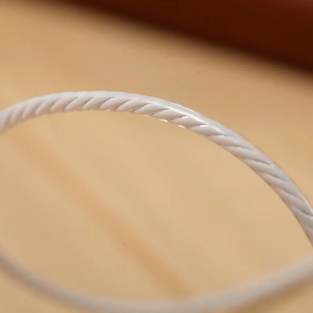 1 2 м серебр медная проволока с покрытием наушники Сменный кабель для DIY Замена