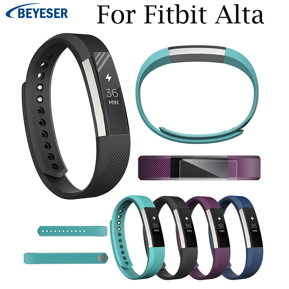 

Newest Strap For Fitbit Alta/ Alta HR Bands Soft Strap Replacement Wristband Bracelet For Fitbit Alta High Quality Soft Silicone