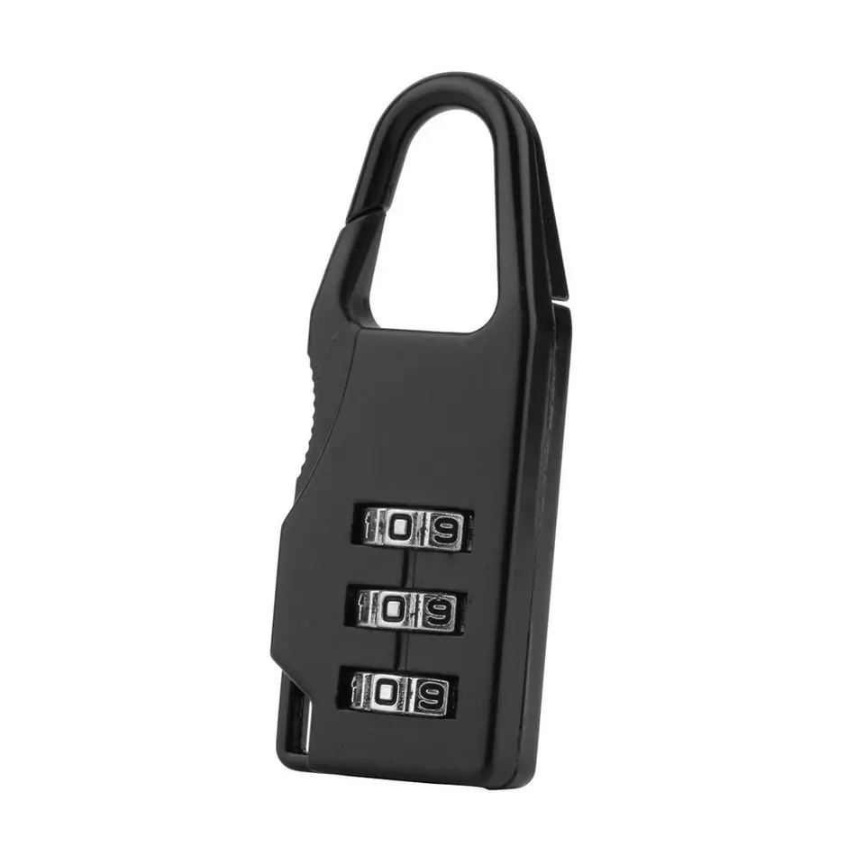 Combination Code Number Lock Padlock For Luggage Zipper Bag Backpack