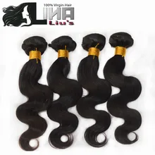 Peruvian Virgin Hair Body Wave 3pcs Lina Hair Products 100% Unprocessed Virgin Human Hair Weave Peruvian Body Wave