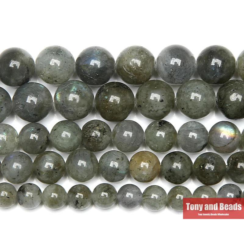

Free Shipping Natural Stone AA Grade Blue Labradorite Round Loose Beads 15" Strand 4 6 8 10 12MM Pick Size For Jewelry SAB15