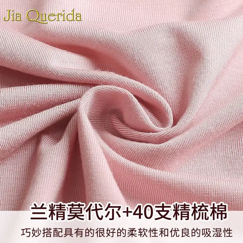 J& Q Bata De Mujer, хлопковый Халат, набор,, модное белье, халат, треугольная чашка, кружевная отделка, женские халаты, одежда для сна, розовый, XXXL, кимоно, Халат