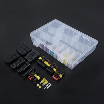 

1-6 Pin Way Car Electrical Wire Waterproof Connector Plug Terminal Fuse Case Kit Automotive Standard/Mini Blade Fuse