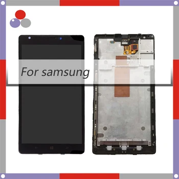 

AAA+high quality 6.0 For Nokia lumia 1520 N1520 LCD Display Touch Screen Digitizer Sensor Glass Assembly With Frame