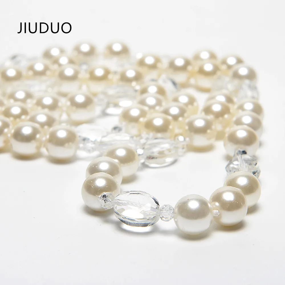 

JIUDUO Necklaces High-grade Shell Pearl Necklace Female Models Fashion Explosion Models Special Offer