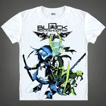 Black Rock Shooter T shirts kawaii Japanese Anime t shirt Manga Shirt Cute Cartoon Mato Kuroi