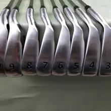 Мужчины silve 0311XF Железный Гольф кованый железный Гольф клуб 3-9, W, набор из 8 R/S крышка головы стальной стержень