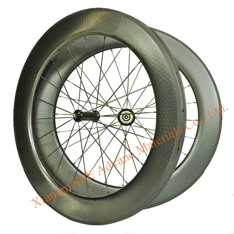 

Golf Surface Dimple Wheelset With 45/88mm Depth 25mm Width Carbon Clincher Tubular Carbon Road Wheels Pillar Spoke