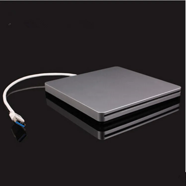 Супер тонкий внешний USB SuperDrive 8X DVD RW RAM DL горелка 24X CD записывающий привод для