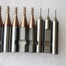 8 шт./лот 4 карбида зубов 2,0 мм Концевая фреза+ зонд декодер для V8/X6 копировально-фрезерный станок для обработки замочных ключей