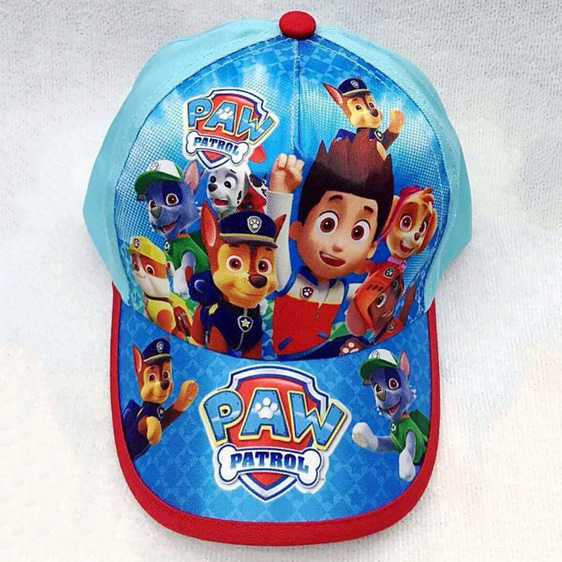

PAW Patrol Cotton Baby Hats Caps Headgear Chapeau Puppy Print Party Anime Figure Birthday Gift Toys for Children 2D47