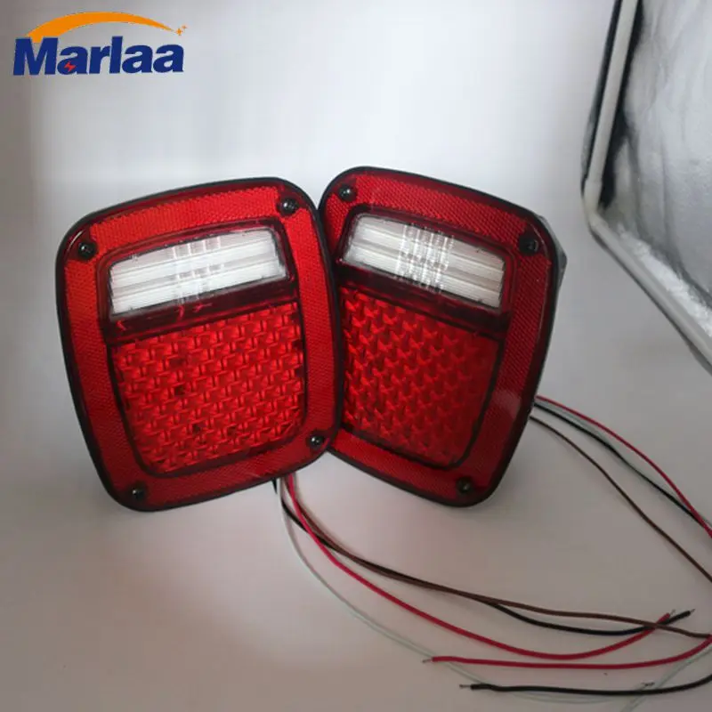 

For Jeep Wrangler TJ Tail Light Brake Turn Signal 1998-2006 Taillight USA Version
