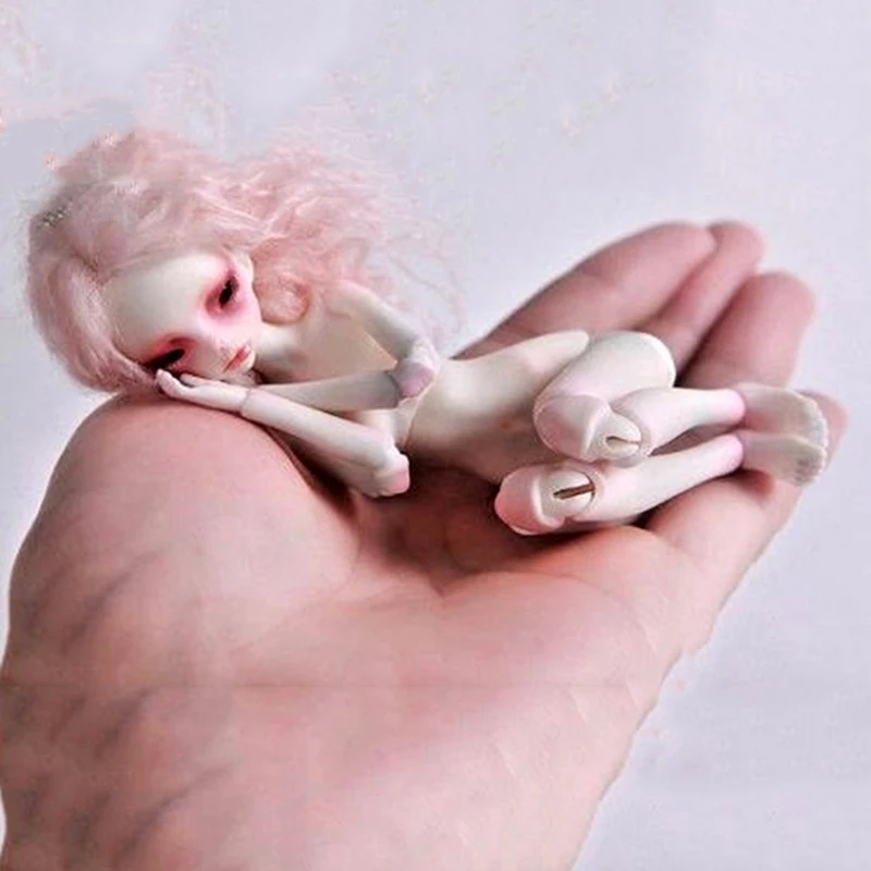 Для подарка BJD 1/8 мини кукла для девочек бледные куклы маленькая Юджин голая