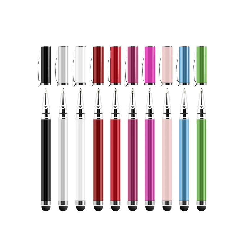 US $785.60 2in1 Capacitive Touch Ballpoint Pen Screen Stylus Touch Pen Ball Point 2 Use For IPad Samsung Galaxy Tab Tablet 2000pcsLot