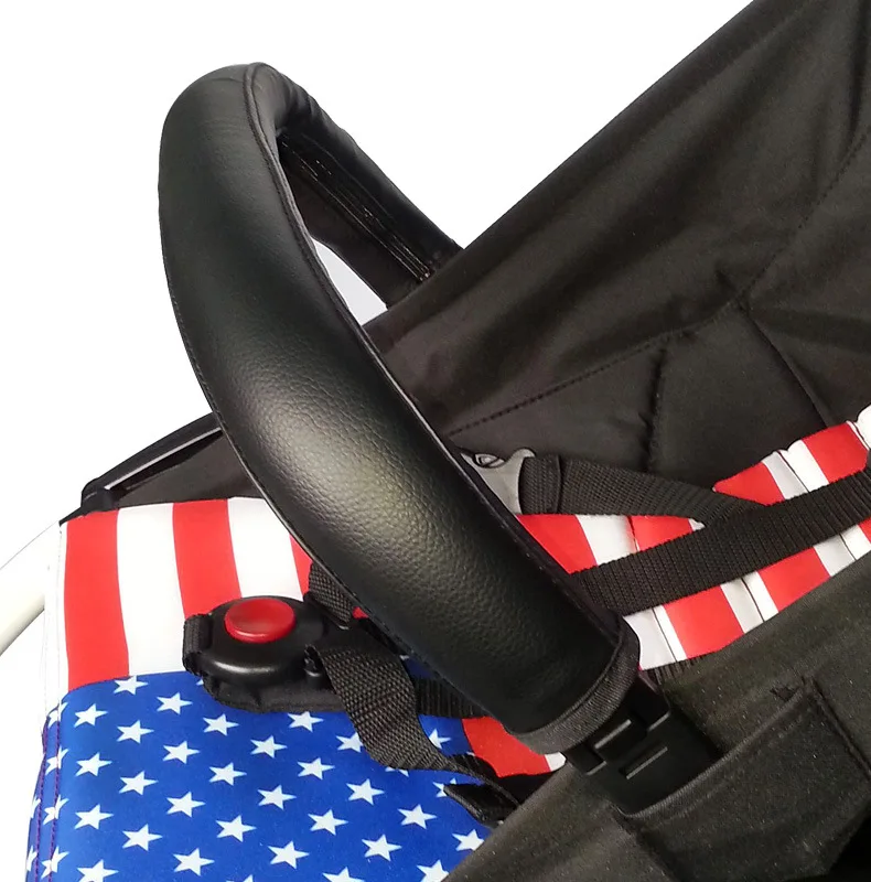 

Pram cover Stroller Accessories Yuyu yoya Baby Stroller Armrest Pu Protective Case Cover For Armrest Covers Handle Wheelchairs