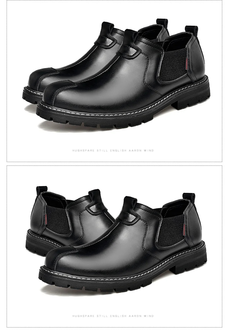 DEKABR/ брендовая мужская повседневная обувь; Мужские дышащие слипоны из спилка на плоской подошве; Рабочая обувь для мужчин; обувь с высоким берцем ручной работы