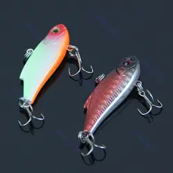 5 шт./лот 50 мм 4,5 г Тонущая Рыбалка Crankbait Бас снасти Тройная крюковая рукоятка приманка