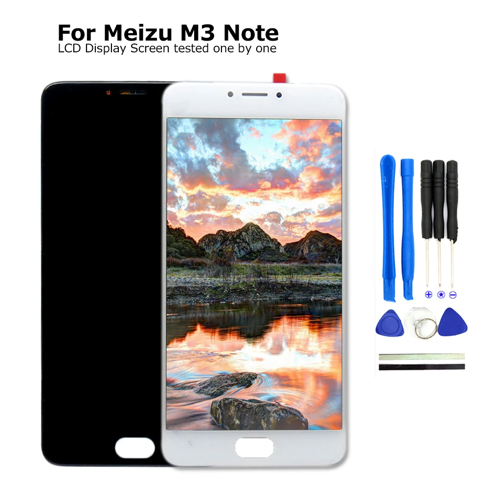 

Display for Meizu M3 Note LCD Display touch Screen Replacement for Meizu M3 Note L681H M681H Screen Assembly Repair Parts