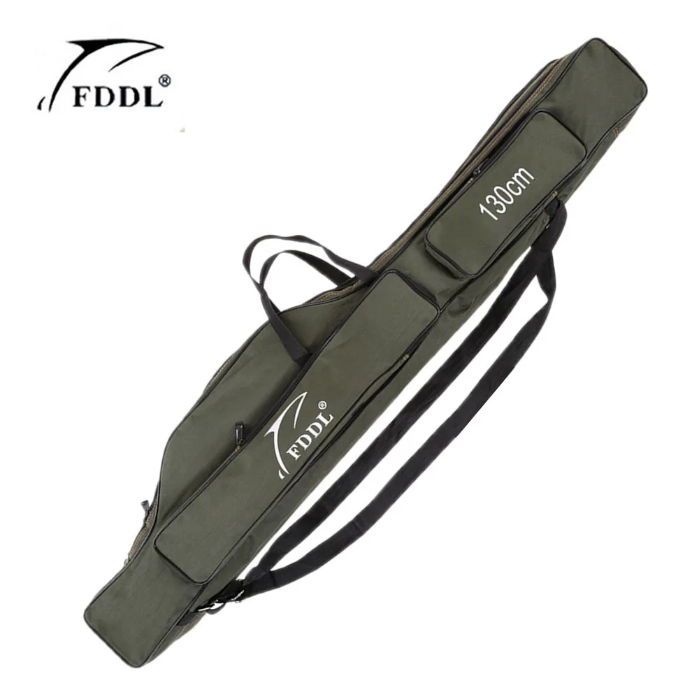 FDDL 2/3 Layer Canvas Fishing Rod Bag 120cm 130cm 15cm Carrier Canvas
