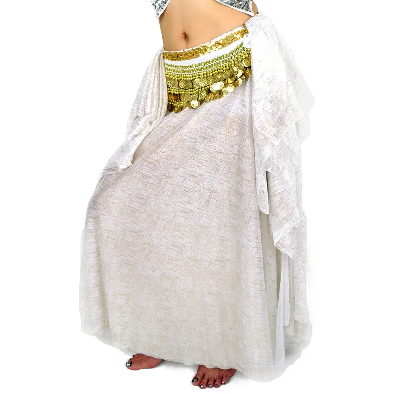 Танцующая девушка танец живота Позолоченные уши Цыганский танец живота юбка Индия производительность карнавал Болливуд танец живота Индийский сексуальный танец - Цвет: Only skirt8
