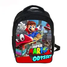 13 дюймов мультфильм Марио Соник дети рюкзак в детский сад школьная сумка детская печать рюкзаки для девочек и мальчиков Mochila