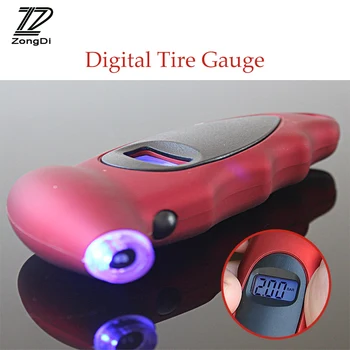 

ZD 1X Car tire pressure gauge Portable digital display monitor For Toyota corolla Honda civic accord Peugeot 206 307 accessories