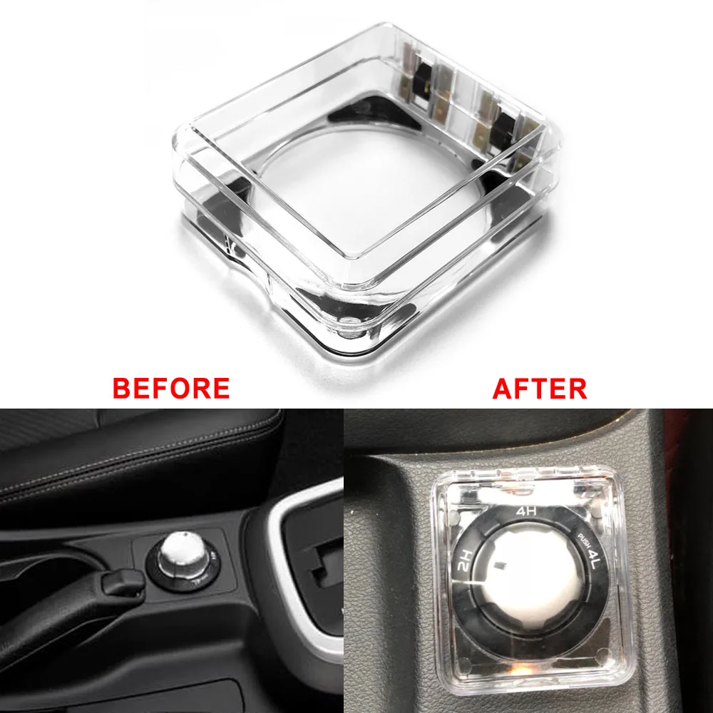 

SUV Pickup Truck 4WD Switch 4 Wheel Drive Button Selector Switch Box Protective Case Cover Sticker For Isuzu D max DMAX Mux