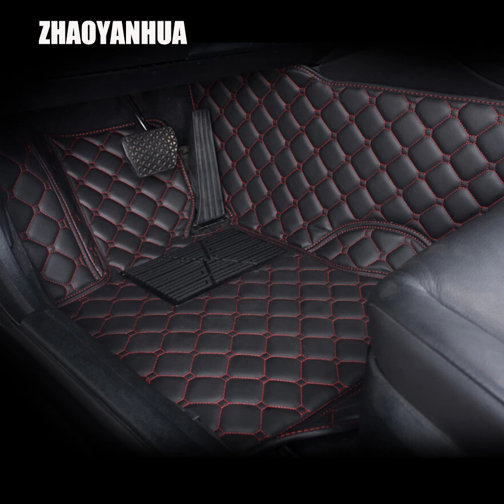 ZHAOYANHUA автомобильные коврики специально для BMW X6 E71 E72 F16 Кожа heavy duty 6D авто Стайлинг